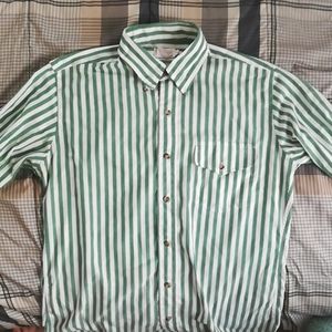 Striped Vintage Button Up M